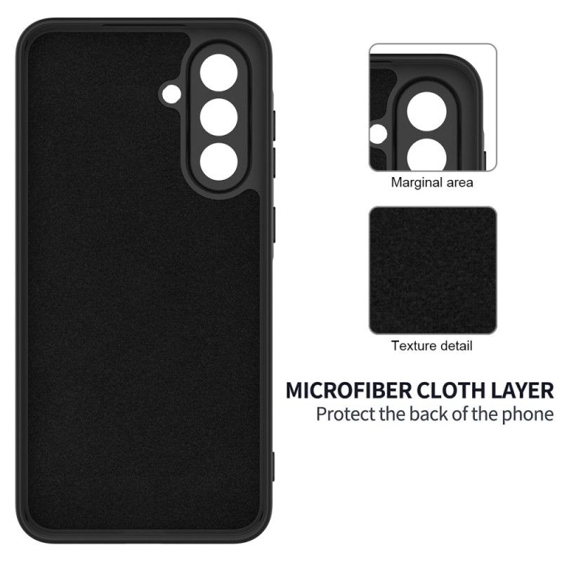 Deksel Samsung Galaxy A17 4g / 5g Flytende Silikon Med Snor Beskyttelse Deksel