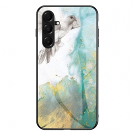 Deksel Samsung Galaxy A17 4g / 5g Herdet Glass Marmor