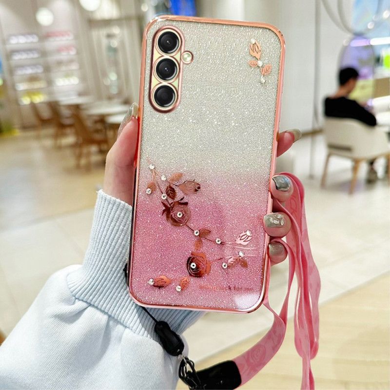 Deksel Samsung Galaxy A17 4g / 5g Kadem Strass-stropper