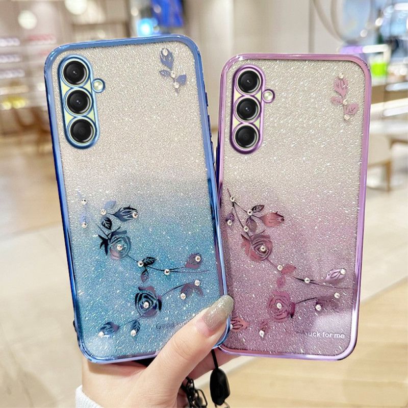 Deksel Samsung Galaxy A17 4g / 5g Kadem Strass-stropper