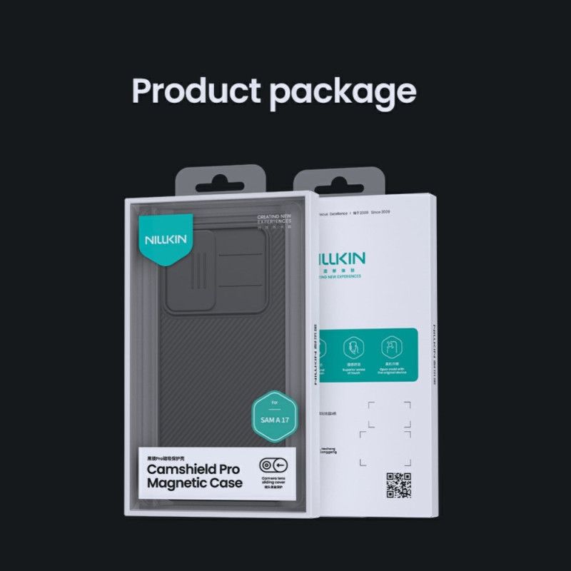 Deksel Samsung Galaxy A17 4g / 5g Mobildeksel Camshield Pro Nillkin Med Glidende Kamerabeskytter