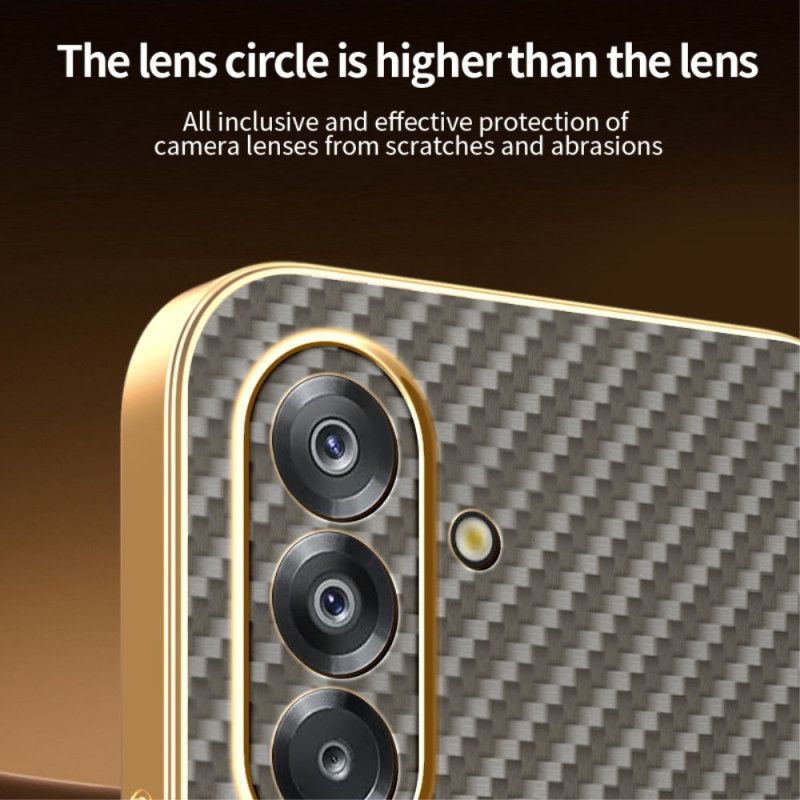 Deksel Samsung Galaxy A17 4g / 5g Mobildeksel Magnetisk Karbonfibertekstur