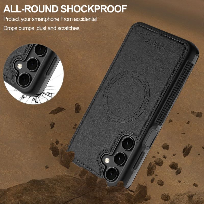 Deksel Samsung Galaxy A17 4g / 5g Mobildeksel Magnetisk Og Avtakbar Kortholder