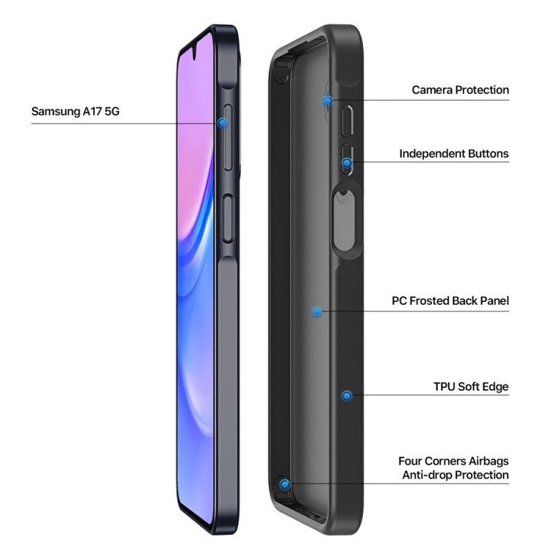 Deksel Samsung Galaxy A17 4g / 5g Yind-serien Dux Ducis
