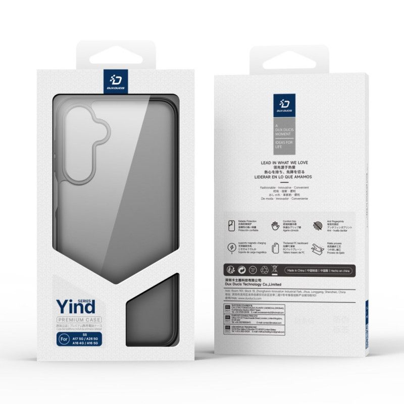 Deksel Samsung Galaxy A17 4g / 5g Yind-serien Dux Ducis