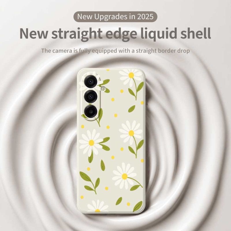 Deksel Til Samsung Galaxy A17 4g / 5g Hvite Blomster