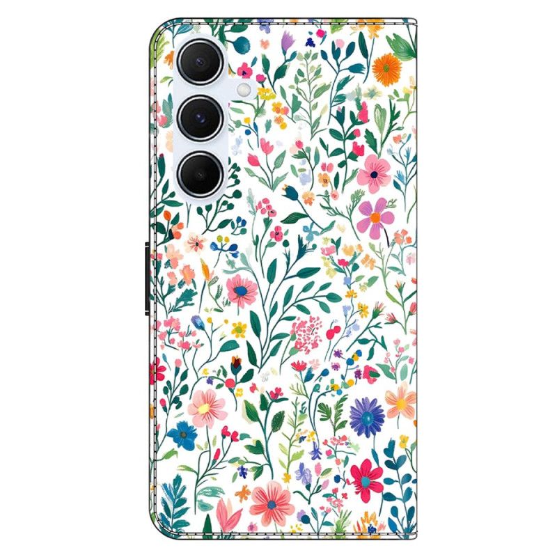 Folio Deksel Samsung Galaxy A17 4g / 5g Blomsterbed