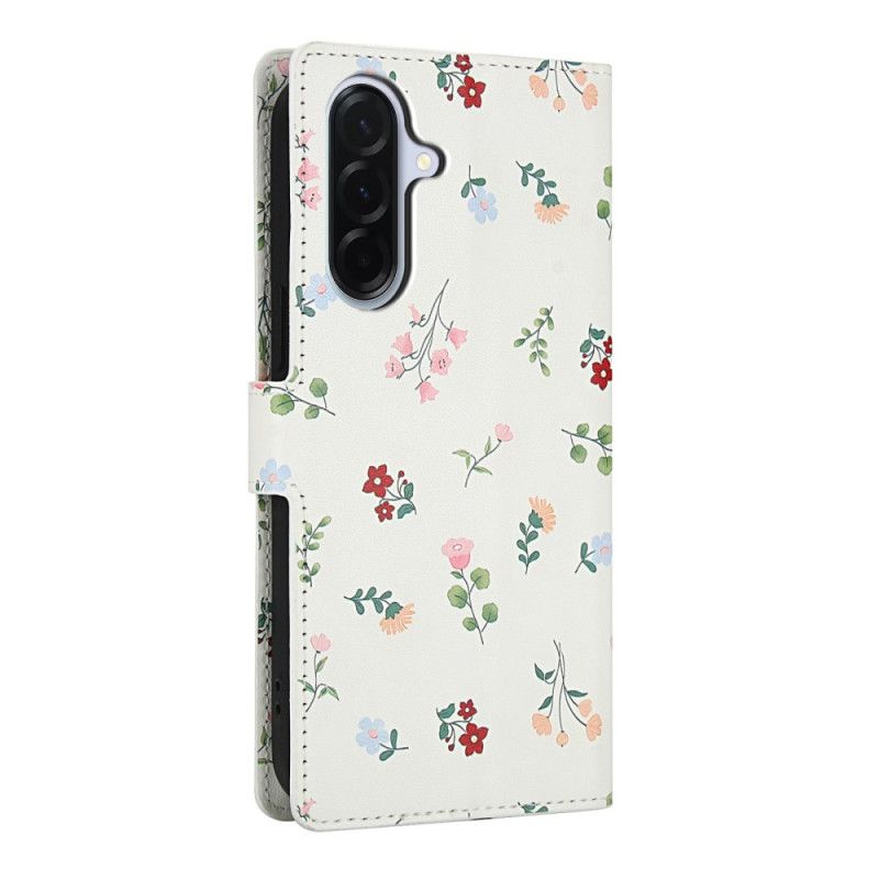 Folio Deksel Samsung Galaxy A17 4g / 5g Blomsterlommebok
