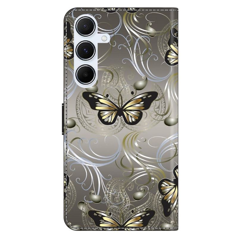 Folio Deksel Samsung Galaxy A17 4g / 5g Blondesommerfugler