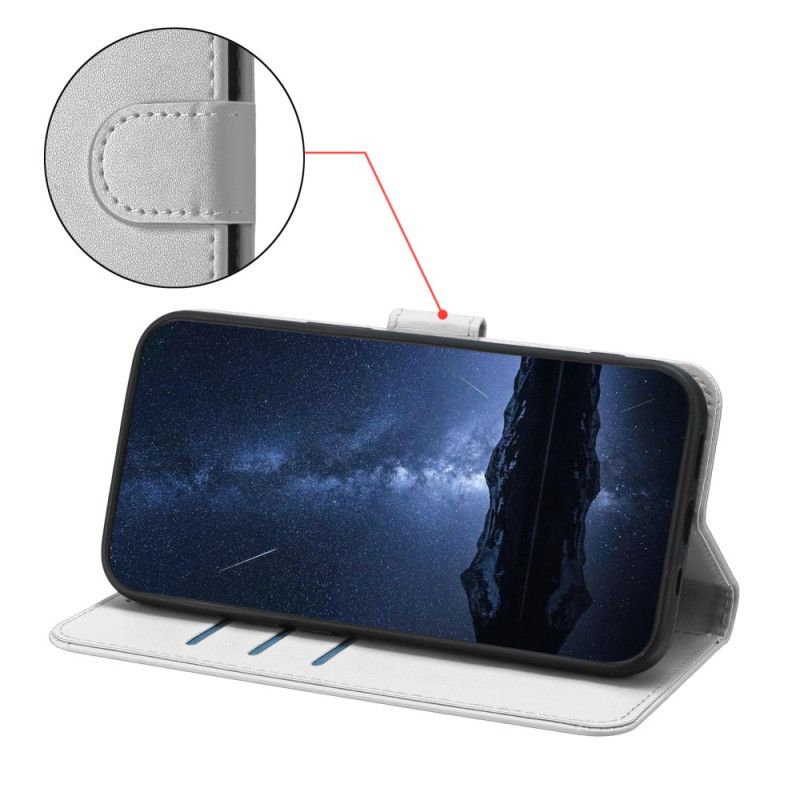 Folio Deksel Samsung Galaxy A17 4g / 5g Couture-lommebok Beskyttelse Deksel