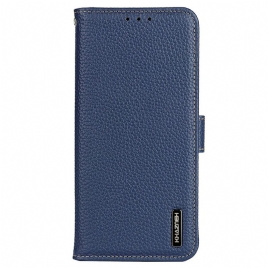 Folio Deksel Samsung Galaxy A17 4g / 5g Ekte Skinn Khazneh