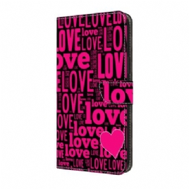 Folio Deksel Samsung Galaxy A17 4g / 5g Kjærlighet