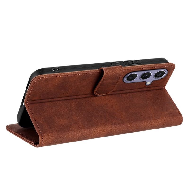 Folio Deksel Samsung Galaxy A17 4g / 5g Lc.imeeke Semsket Skinneffekt Beskyttelse Deksel