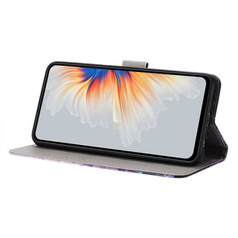 Folio Deksel Samsung Galaxy A17 4g / 5g Lilla Roser