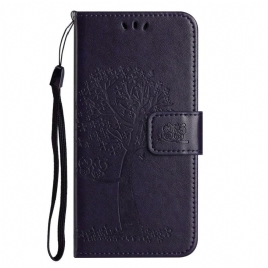 Folio Deksel Til Samsung Galaxy A17 4g / 5g Tre Og Ugler