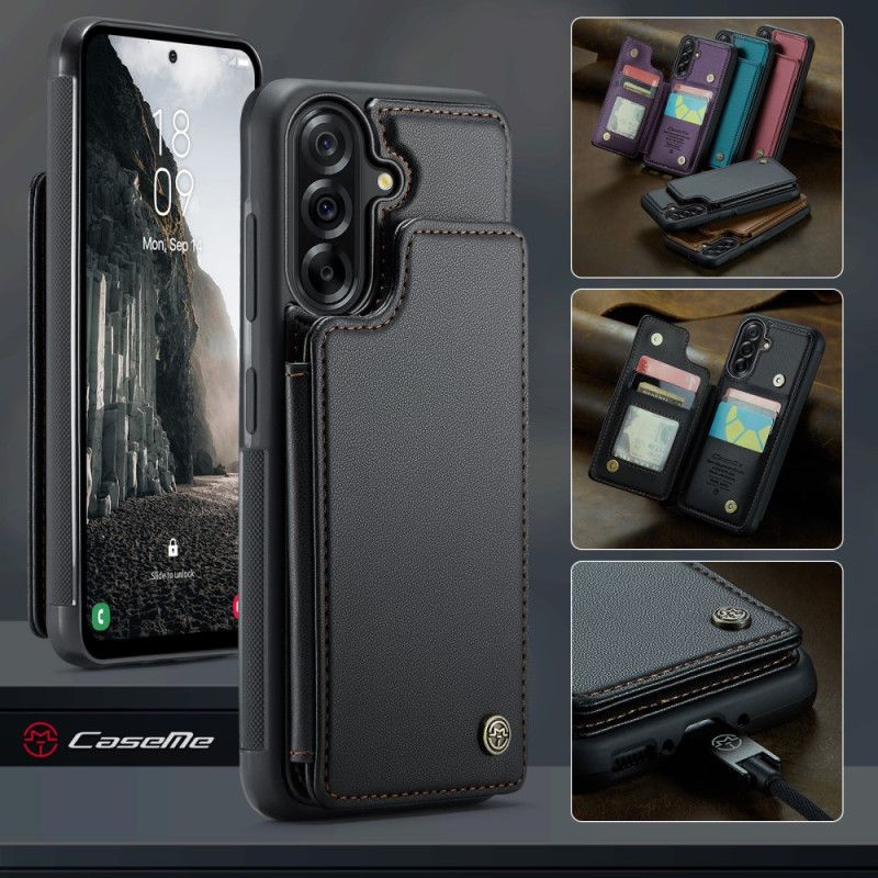 Lærdeksel Folio Deksel Samsung Galaxy A17 4g / 5g Caseme Rfid-kortholder