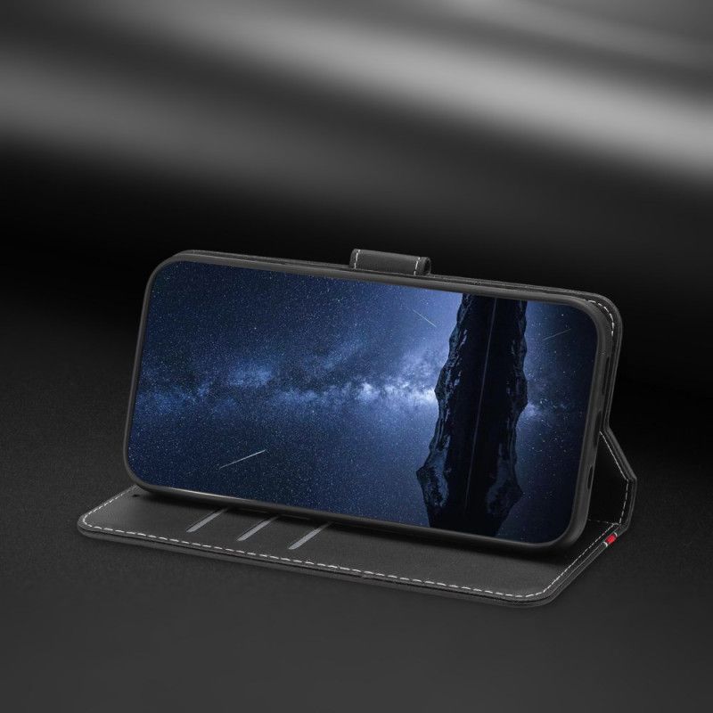 Lærdeksel Folio Deksel Samsung Galaxy A17 4g / 5g Farget Kant