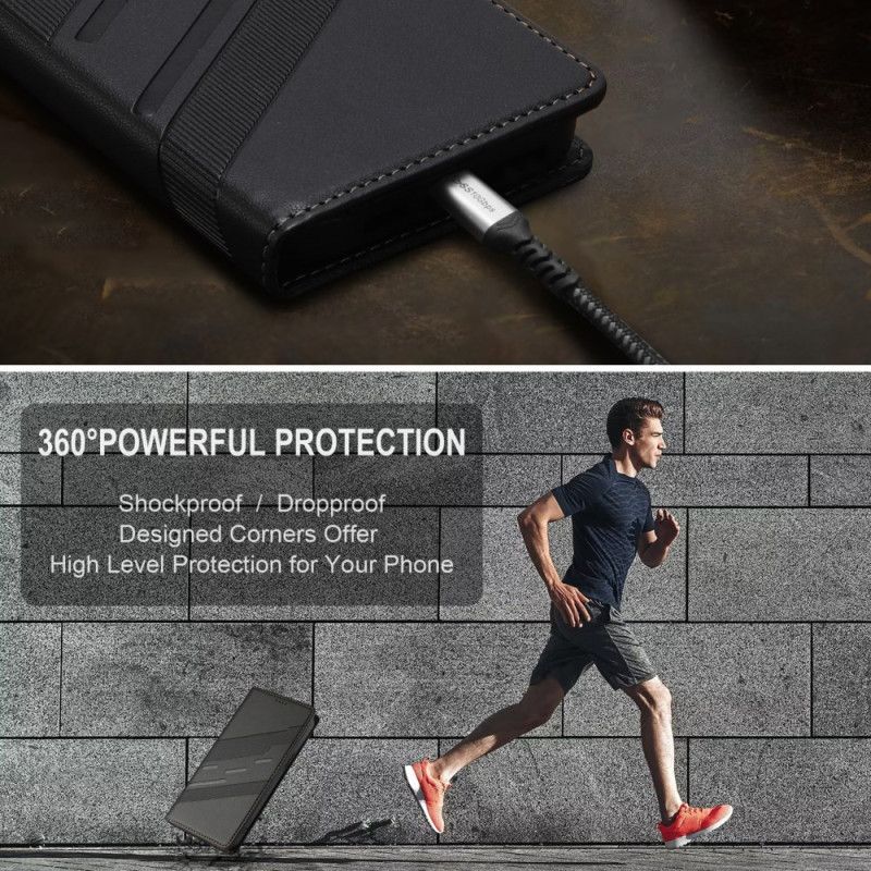 Lærdeksel Folio Deksel Samsung Galaxy A17 4g / 5g Punk