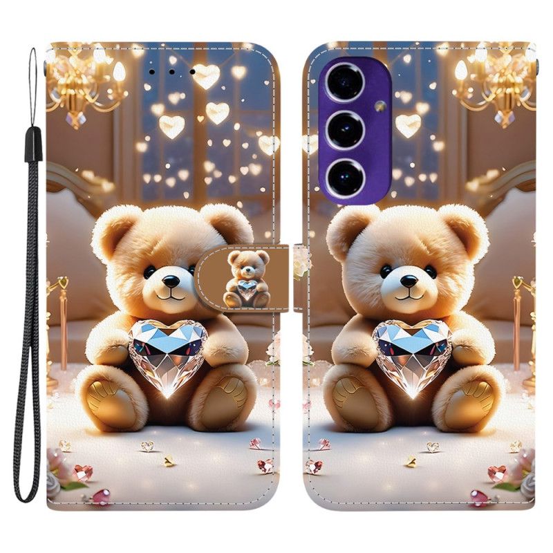 Lederhüllen Samsung Galaxy A17 4g / 5g Diamantbär