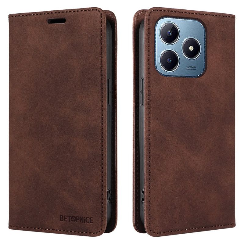 Folio Deksel Realme Note 60 Rfid-blokkerende Betopnice Beskyttelse Deksel