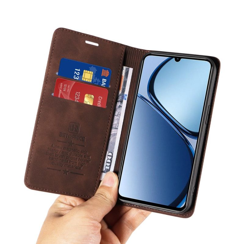 Folio Deksel Realme Note 60 Rfid-blokkerende Betopnice Beskyttelse Deksel