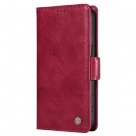 Folio Deksel Til Realme Note 60 Vintage Yikatu