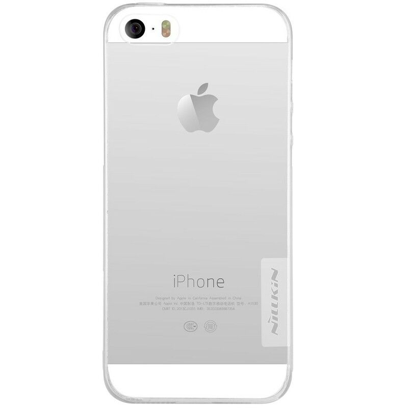 Deksel Til iPhone SE / 5 / 5S Transparent Nillkin