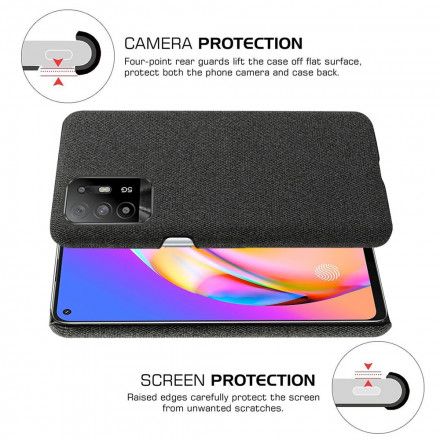 Deksel Til Oppo A94 5G Ksq Elegant Stoff