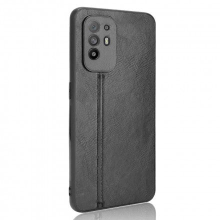 Deksel Til Oppo A94 5G Søm Skinneffekt