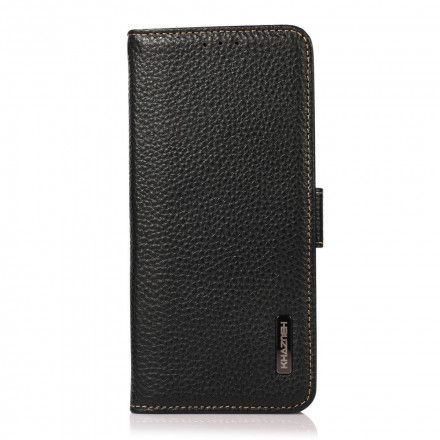Folio Deksel Til Oppo A94 5G Litchi Leather Khazneh Rfid