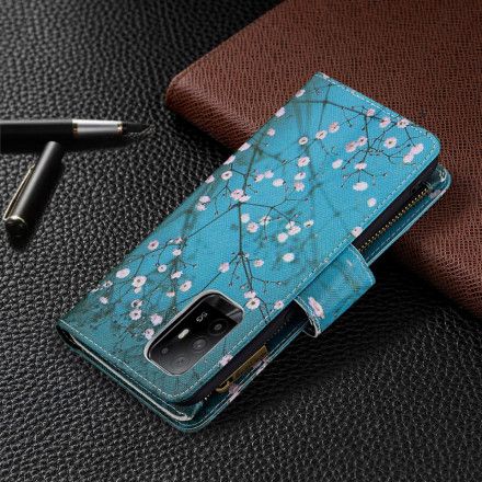 Folio Deksel Til Oppo A94 5G Lomme Med Glidelås