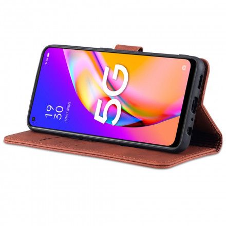 Lærdeksel Til Oppo A94 5G Azns Skinneffekt