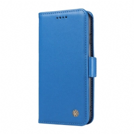 Lærdeksel Folio Deksel Motorola Edge 50 Neo Mobildeksel Vintage Ykatu