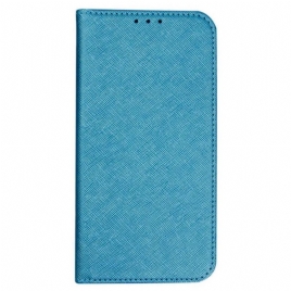 Folio Deksel Samsung Galaxy S24 Fe Korstekstur