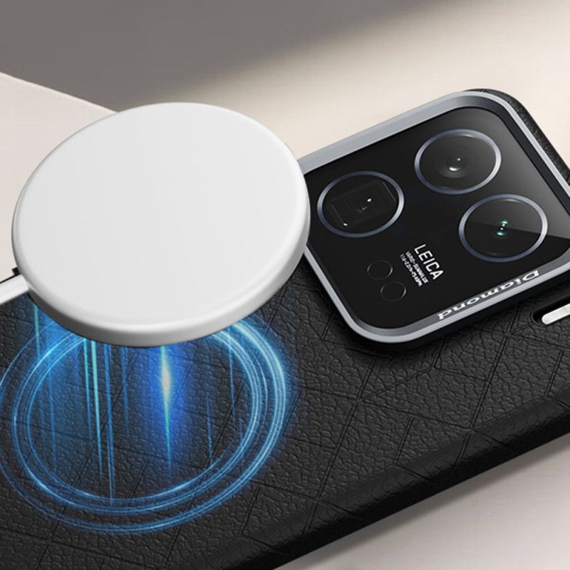 Deksel Til Xiaomi 15 Magsafe-kompatibel Med Metallramme