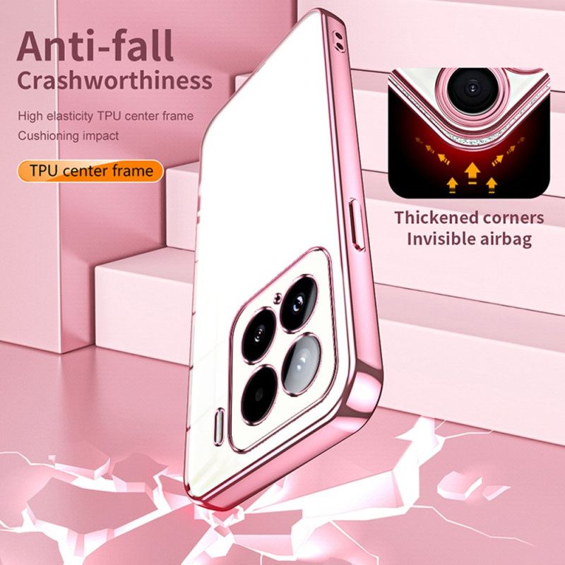 Deksel Til Xiaomi 15 Metallkanter