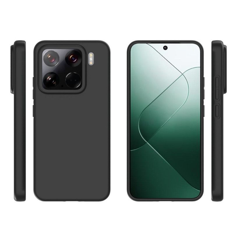 Deksel Xiaomi 15 2-i-1 Silikon Med Skjermbeskytter I Herdet Glass