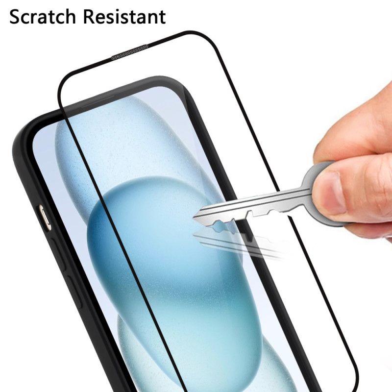 Deksel Xiaomi 15 2-i-1 Silikon Med Skjermbeskytter I Herdet Glass