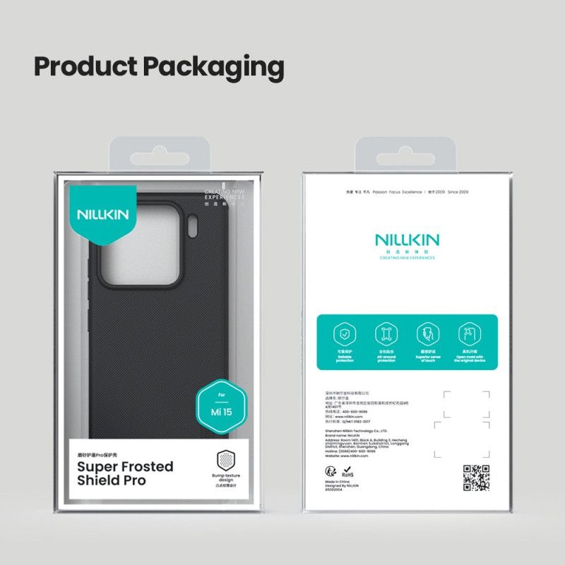 Deksel Xiaomi 15 Frosted Shield Pro Nillkin