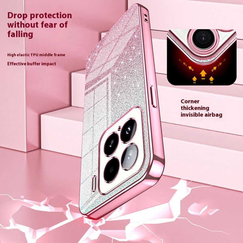 Deksel Xiaomi 15 Graderte Paljetter