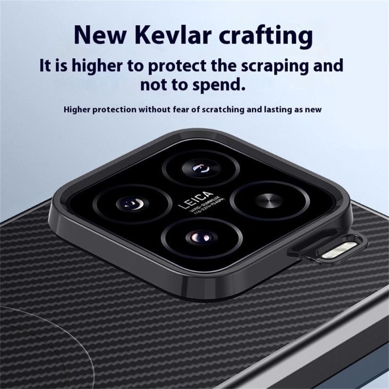 Deksel Xiaomi 15 Magsafe-kompatibel Karbonfiber