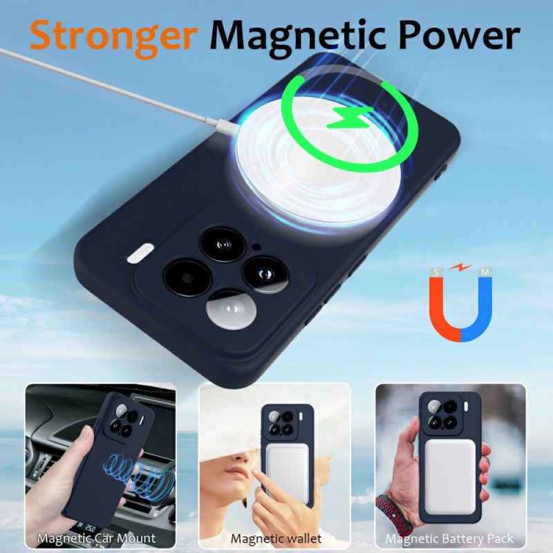 Deksel Xiaomi 15 Magsafe-kompatibel Med Ledning Beskyttelse Deksel