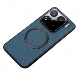 Deksel Xiaomi 15 Magsafe-kompatibel Stoff