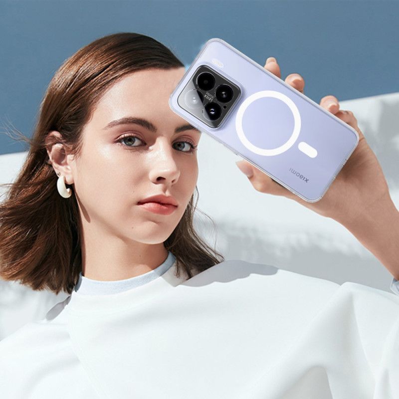Deksel Xiaomi 15 Mobildeksel Gjennomsiktig Magsafe-kompatibel