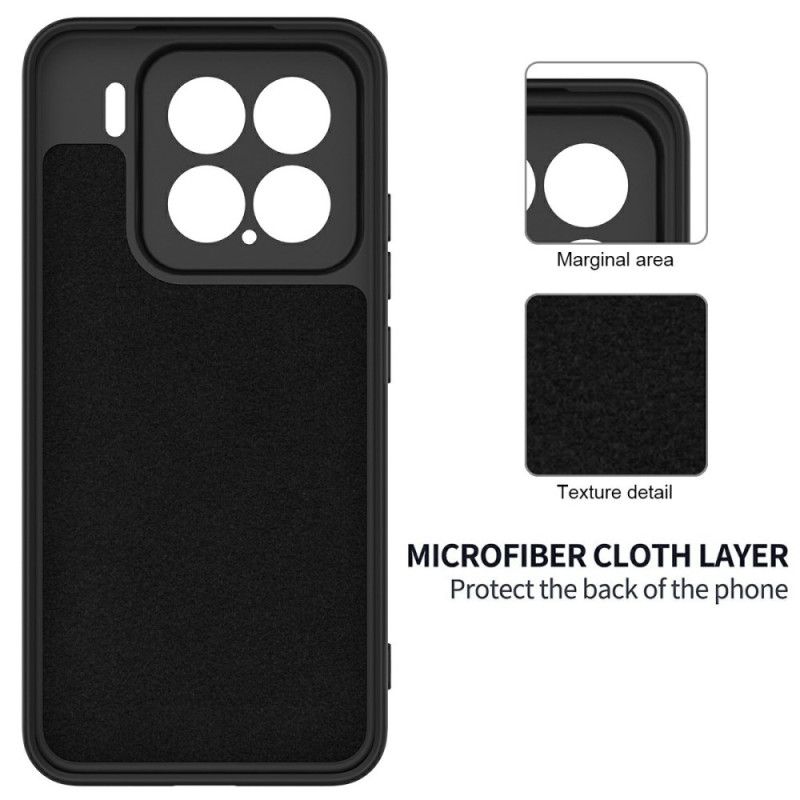 Deksel Xiaomi 15 Mobildeksel Stropp I Flytende Silikon