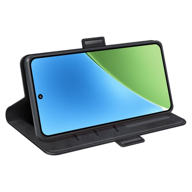 Folio Deksel Til Xiaomi 15 Dobbel Lås