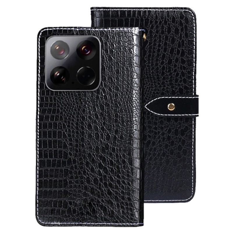 Folio Deksel Til Xiaomi 15 Krokodilletekstur Idewei