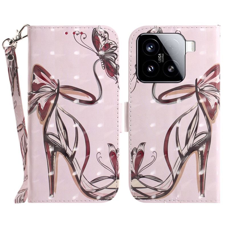 Folio Deksel Til Xiaomi 15 Pumpe Med Snor