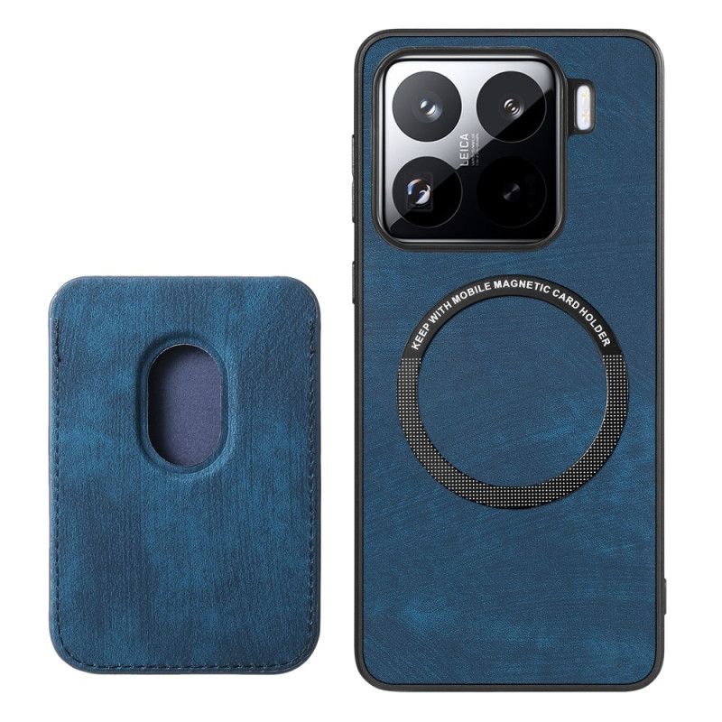 Folio Deksel Til Xiaomi 15 Retro Med Avtakbar Kortholder