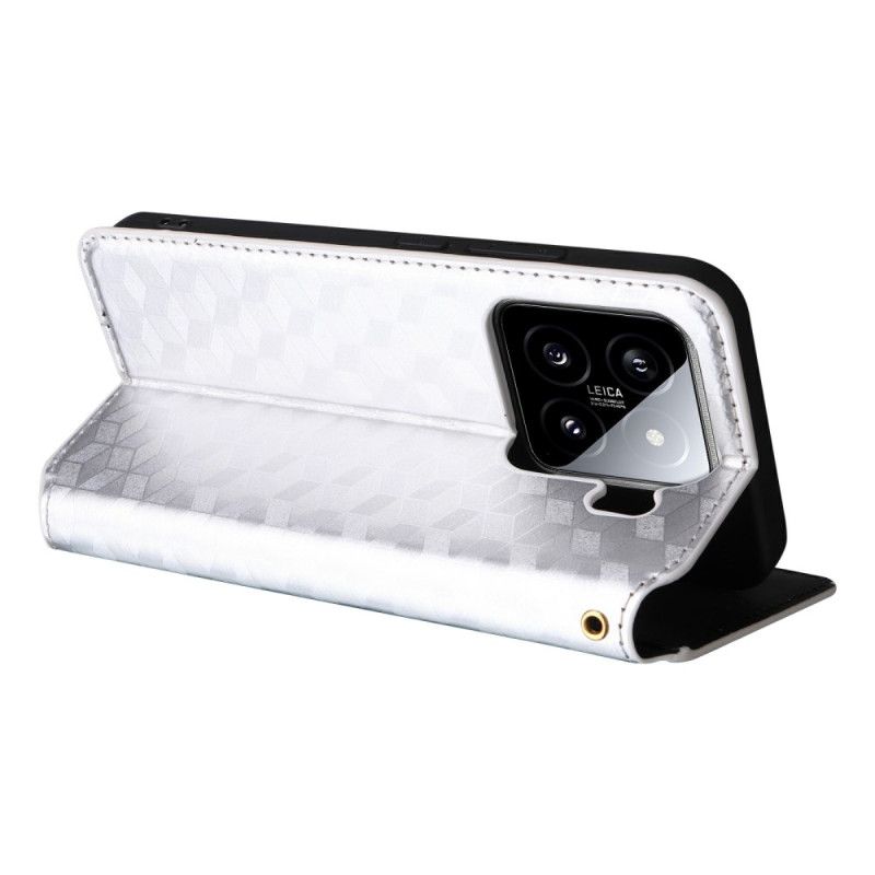 Folio Deksel Xiaomi 15 3d-diamanter Beskyttelse Deksel